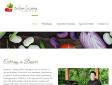 Tablet Screenshot of heirloomcateringcolorado.com